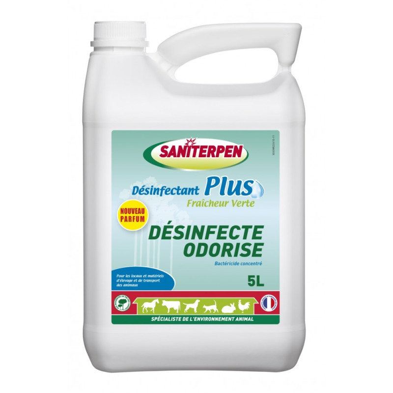 Saniterpen Désinfectant Plus Fraicheur Verte 