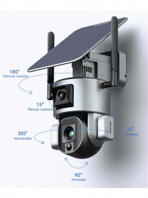 Caméra connectée 360° CAM1071 Num'axes