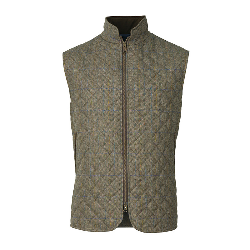 Gilet en tweed matelassé Laird Laksen