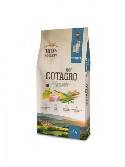 Croquettes chat Cotagro Sterilized - 4kg