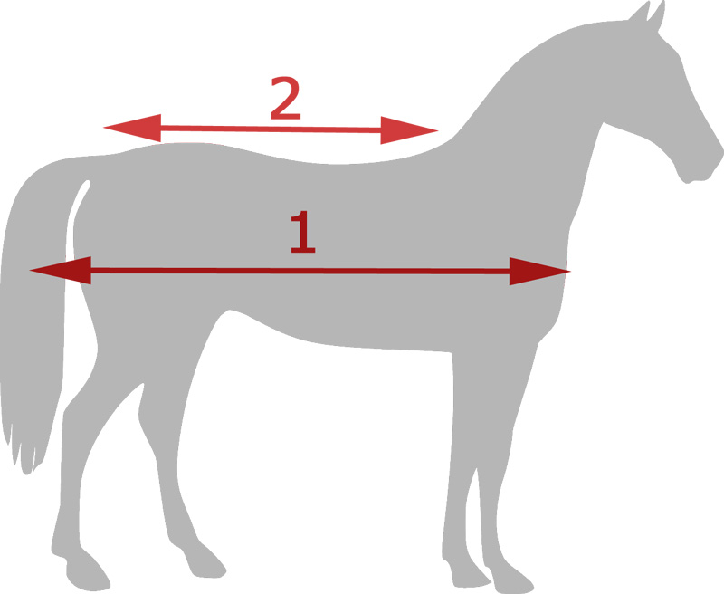 Guide taille couverture Horseware